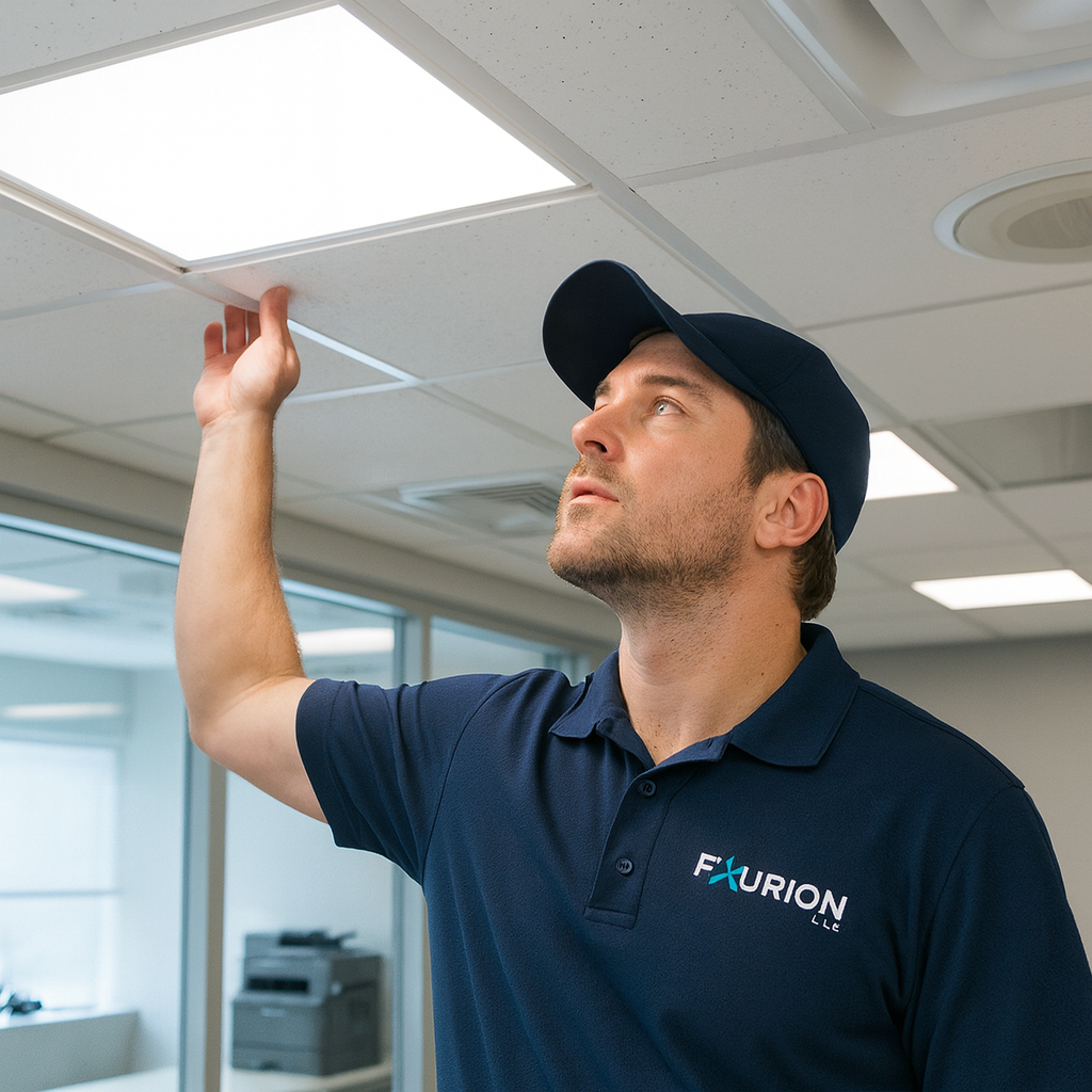 Fixurion technician at work