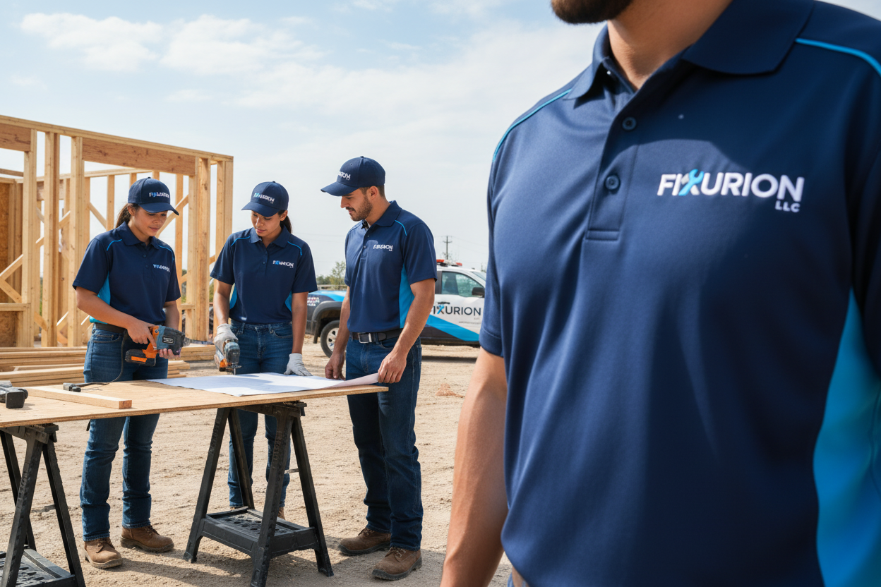 Fixurion team on site